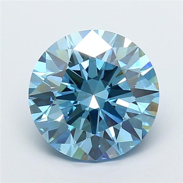 3.09 ct Round diamond