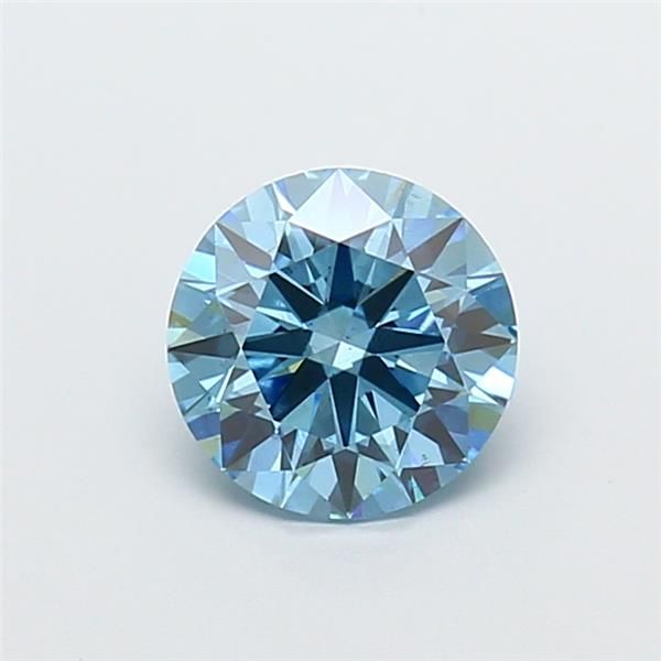 1.5 CT Fancy Vivid Blue ROUND
