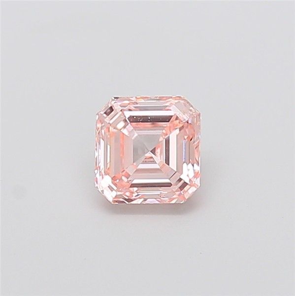 1.0 CT Fancy Intense Pink ASSCHER