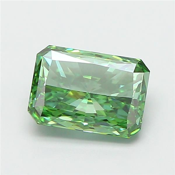 1.5 CT Fancy Vivid Green RADIANT