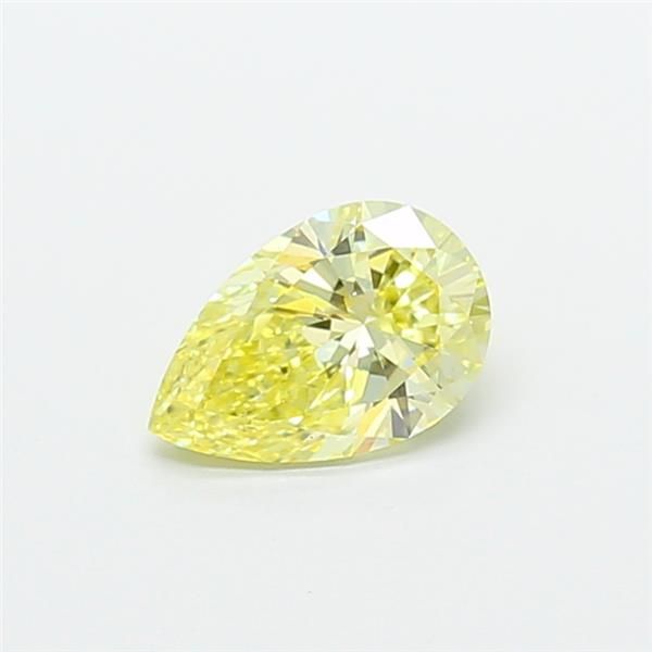 1.0 CT Fancy Yellow PEAR