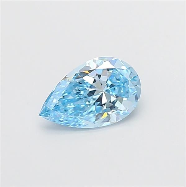 1.01 CT Fancy Vivid Blue PEAR