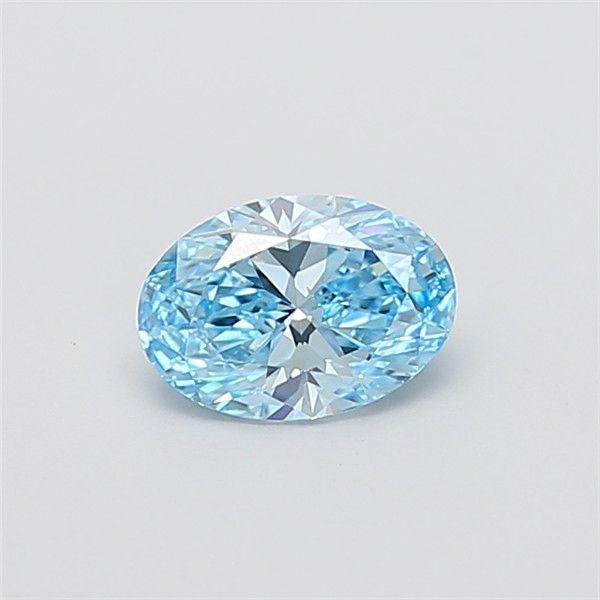 1.09 CT Fancy Vivid Blue OVAL