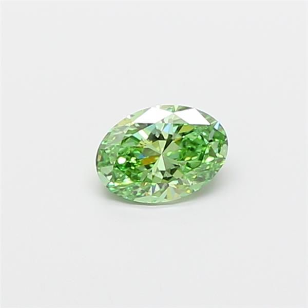 1.0 CT Fancy Vivid Green OVAL