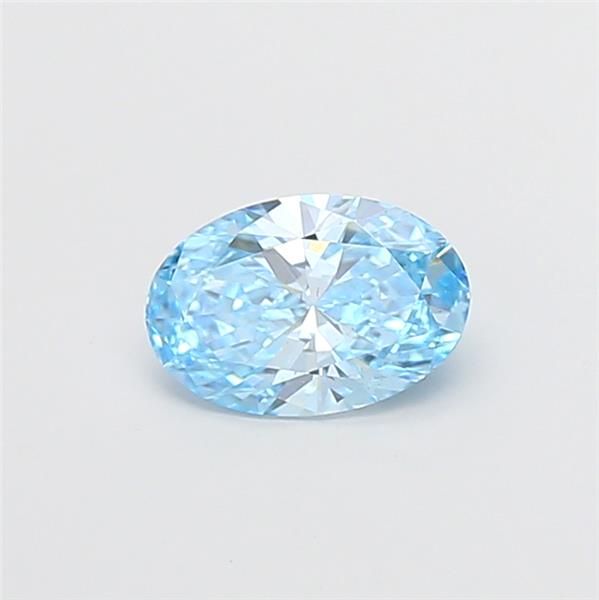 1.04 CT Fancy Vivid Blue OVAL