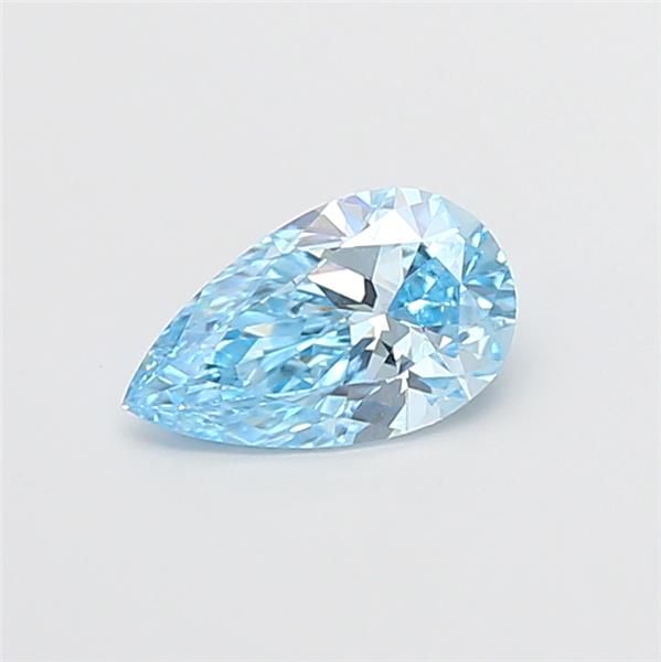 1.08 CT Fancy Vivid Blue PEAR