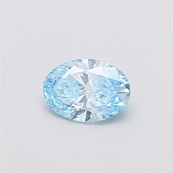 1.01 CT Fancy Vivid Blue OVAL
