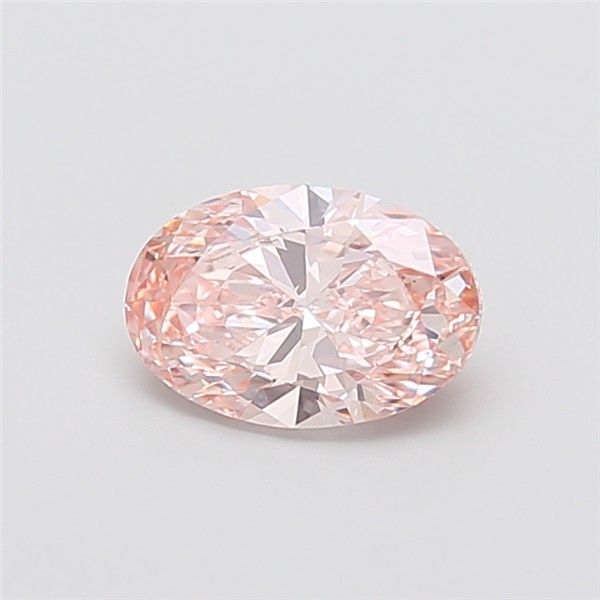 1.5 CT Fancy Intense Brownish Pink OVAL