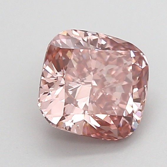1.09 CT Fancy Intense Brownish Pink CUSHION BRILLIANT
