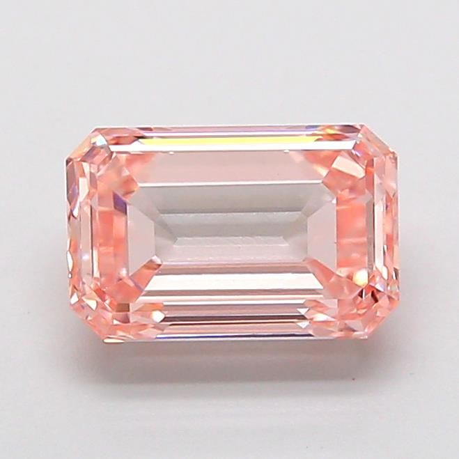 1.53 CT Fancy Intense Pink EMERALD