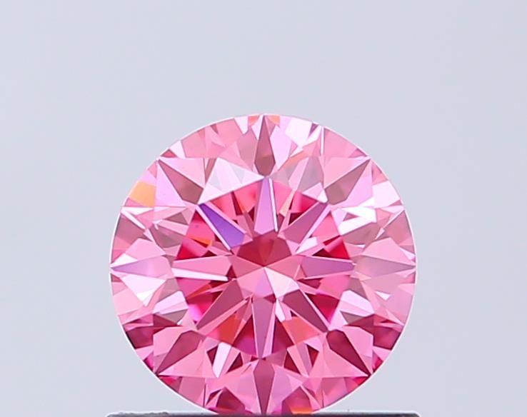 0.82 CT Fancy Vivid Pink ROUND