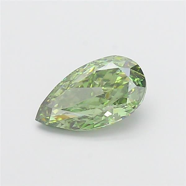 1.62 CT Fancy Vivid Green PEAR