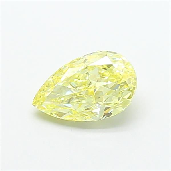 1.09 CT Fancy Intense Yellow PEAR