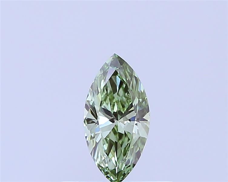0.32 CT Fancy Vivid Green MARQUISE