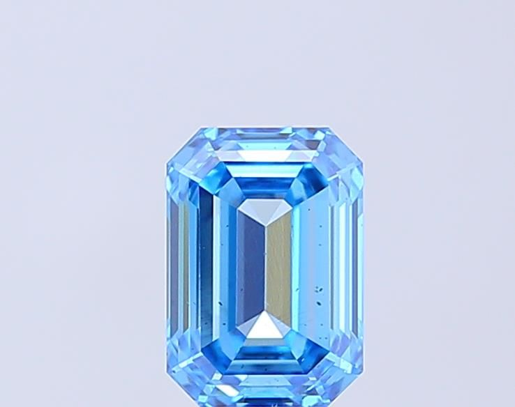 1.24 CT Fancy Vivid Blue EMERALD