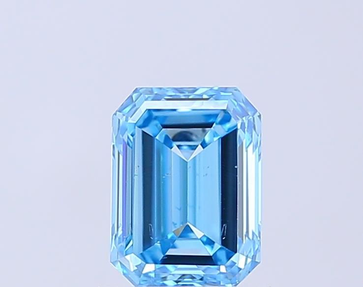 1.47 CT Fancy Vivid Blue EMERALD