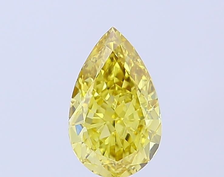 1.23 CT Fancy Intense Yellow PEAR