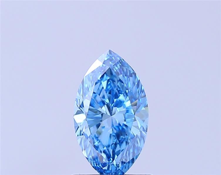 1.15 CT Fancy Vivid Blue MARQUISE
