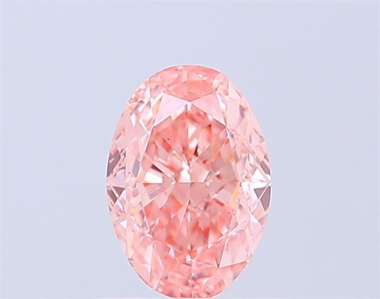 1.32 CT Fancy Vivid Pink OVAL