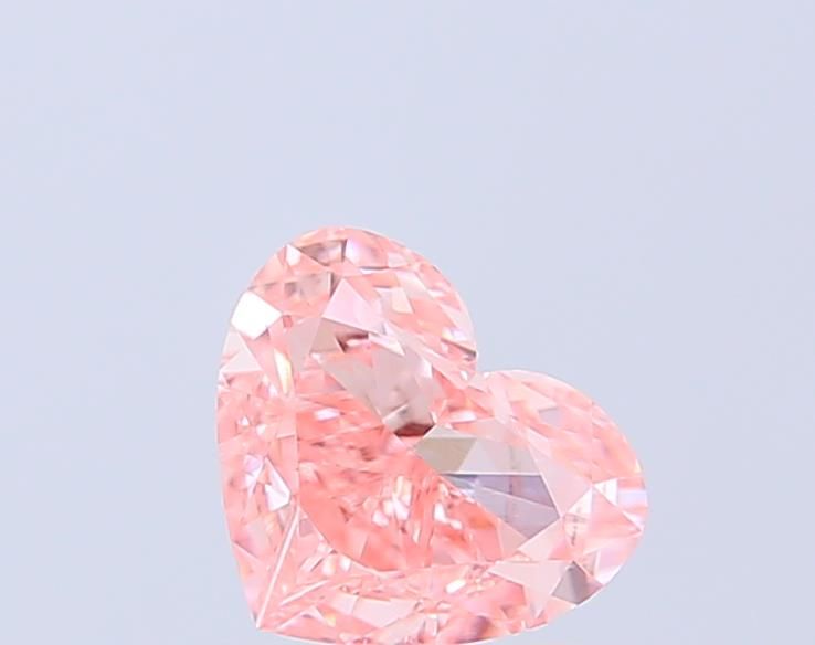 1.01 CT Fancy Vivid Pink HEART