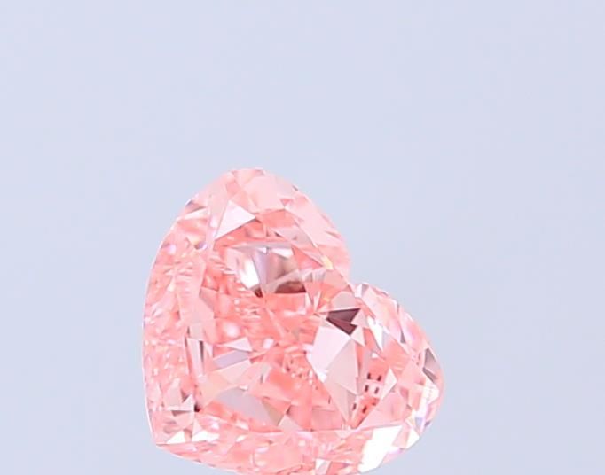 1.01 CT Fancy Vivid Pink HEART