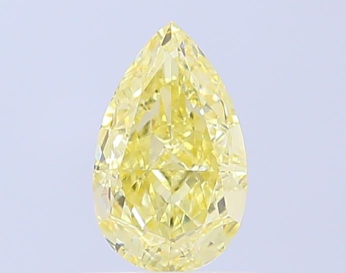 1.29 CT Fancy Yellow PEAR