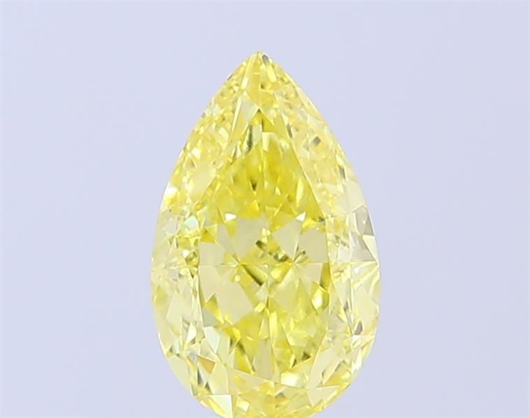 1.23 CT Fancy Intense Yellow PEAR