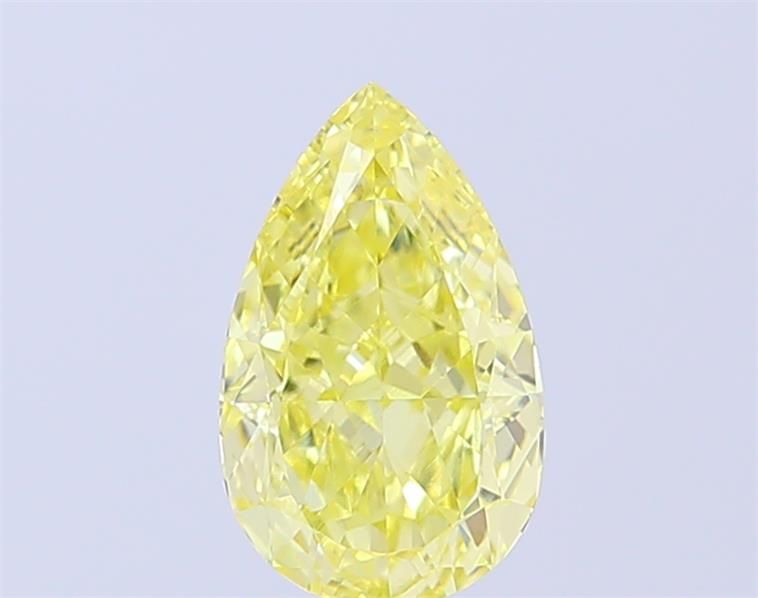 1.21 CT Fancy Yellow PEAR