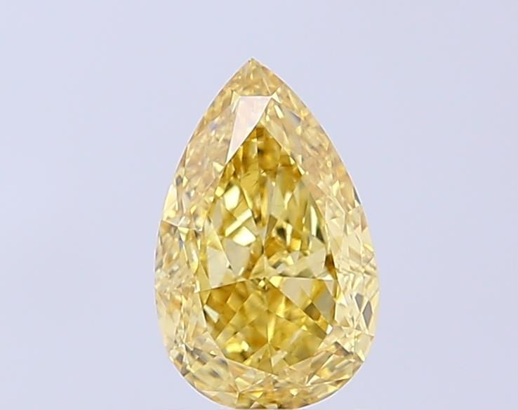 1.29 CT Fancy Brownish Yellow PEAR