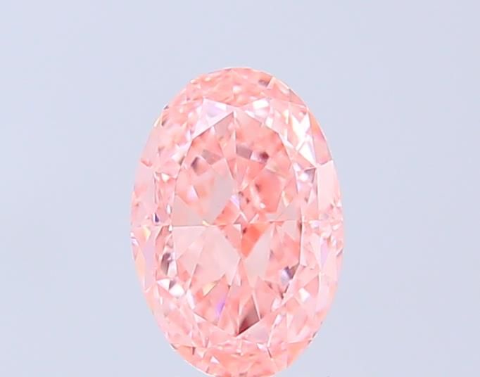 1.32 CT Fancy Vivid Pink OVAL