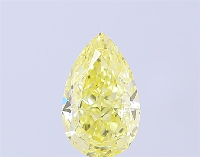 1.29 CT Fancy Yellow PEAR