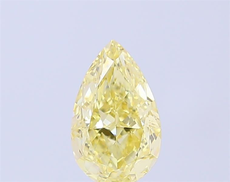 1.34 CT Fancy Yellow PEAR