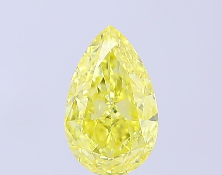 1.29 CT Fancy Intense Yellow PEAR