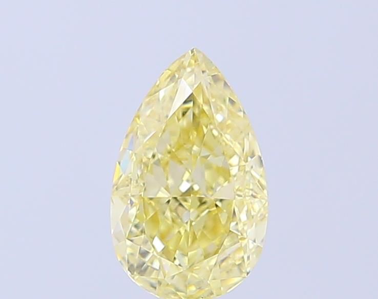 1.29 CT Fancy Yellow PEAR