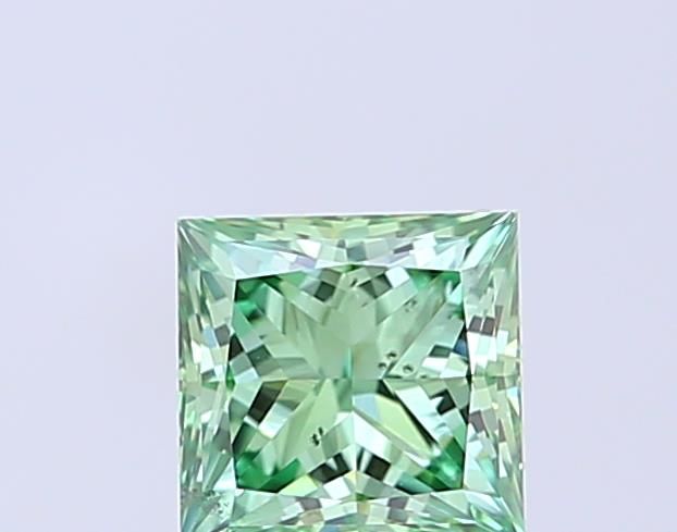 1.03 CT Fancy Vivid Green PRINCESS