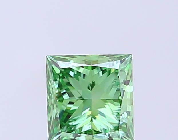 1.0 CT Fancy Vivid Green PRINCESS