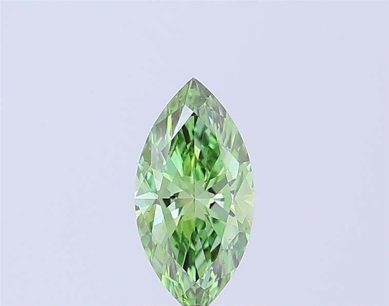 1.0 CT Fancy Vivid Green MARQUISE