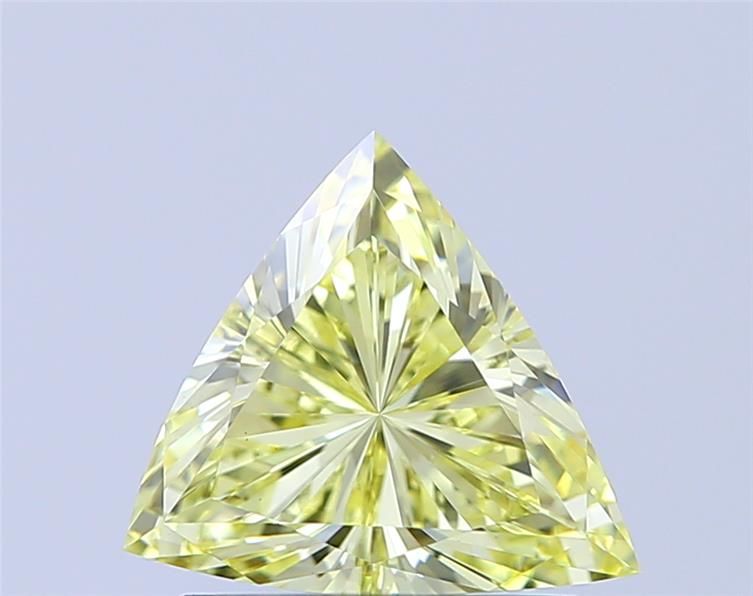 1.04 CT Fancy Yellow TRIANGULAR