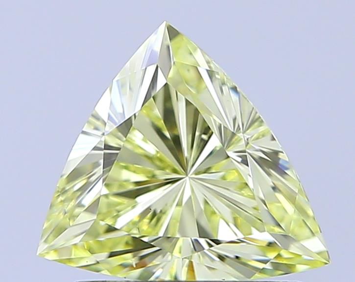 1.01 CT Fancy Yellow TRIANGULAR