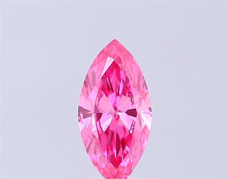 0.32 CT Fancy Vivid Pink MARQUISE