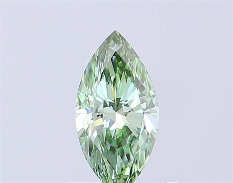 0.35 CT Fancy Intense Green MARQUISE