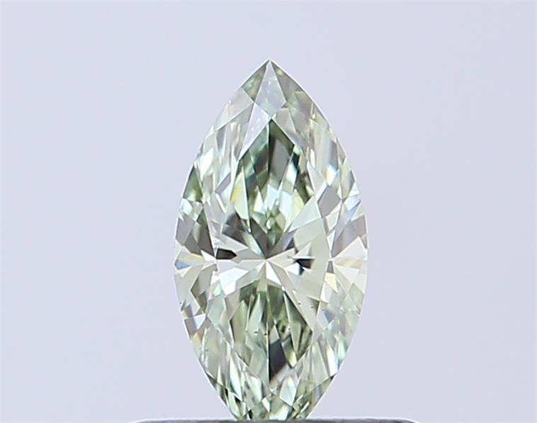 0.35 CT Fancy Intense Green MARQUISE
