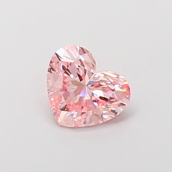 1.01 CT Fancy Intense Pink HEART