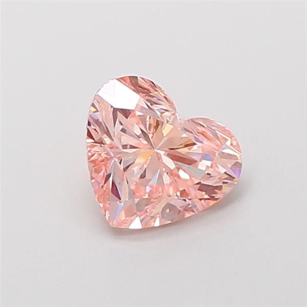 1.13 CT Fancy Intense Pink HEART