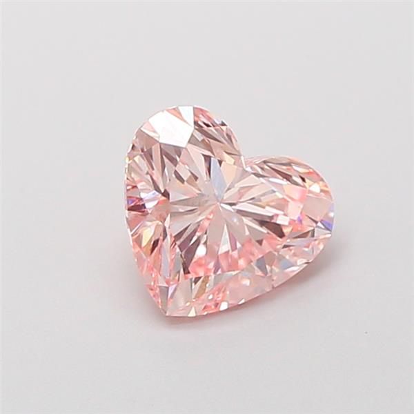 1.09 CT Fancy Intense Pink HEART
