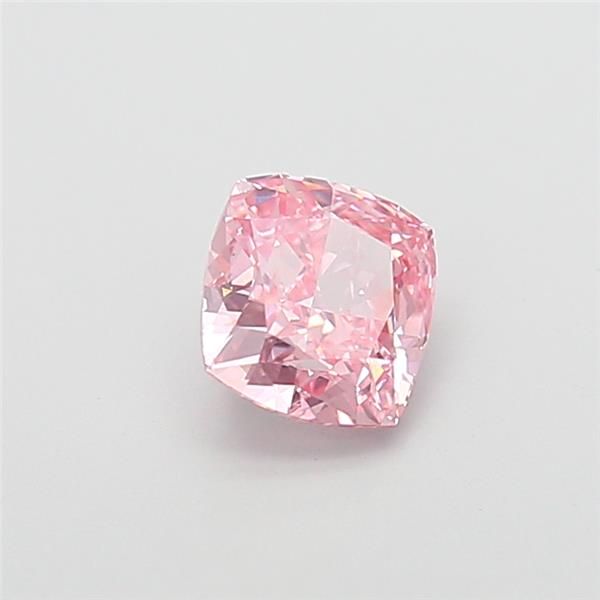 1.56 CT Fancy Vivid Pink CUSHION MODIFIED