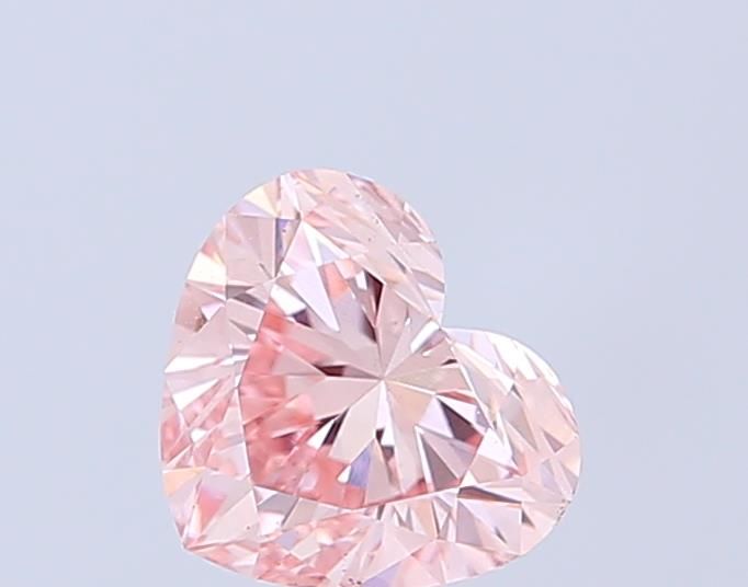 1.24 CT Fancy Intense Pink HEART
