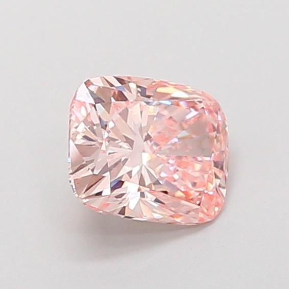 1.08 CT Fancy Intense Pink CUSHION MODIFIED