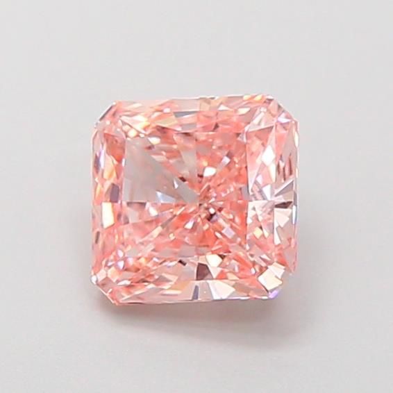 1.2 CT Fancy Vivid Pink SQUARE RADIANT
