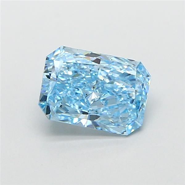 1.02 CT Fancy Vivid Blue RADIANT